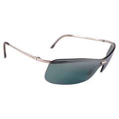 New Vintage Chanel 4043 Rimless Frame Sunglasses Made In Italy Y2K