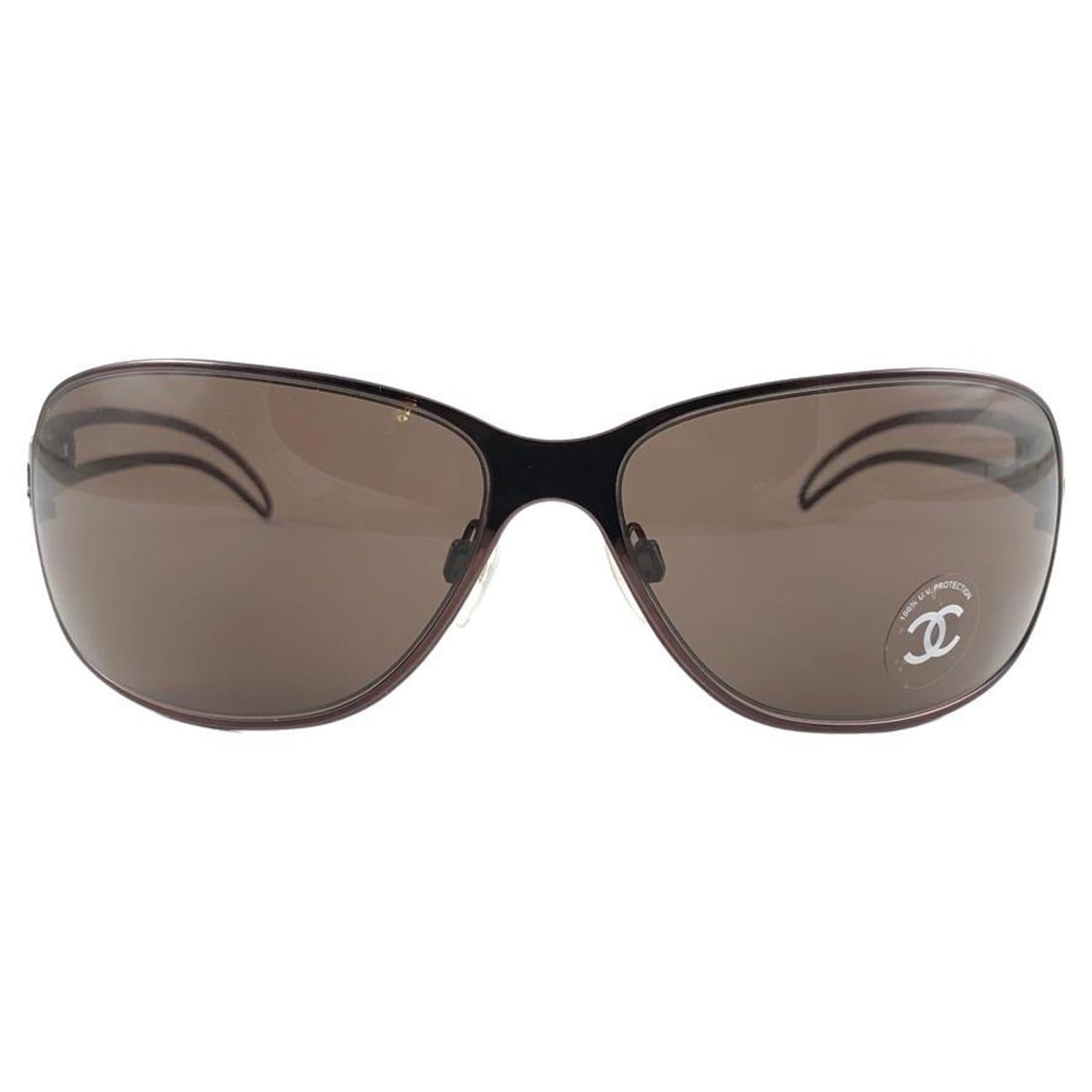 Vintage CHANEL Sunglasses 4023 Silver Blue Eyeglasses Frames 4024 Very RARE  for sale online