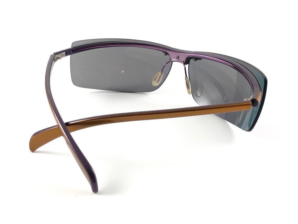 New Vintage Chanel 6003 Half Frame Polarized Sunglasses Made In Italy Y2K 5