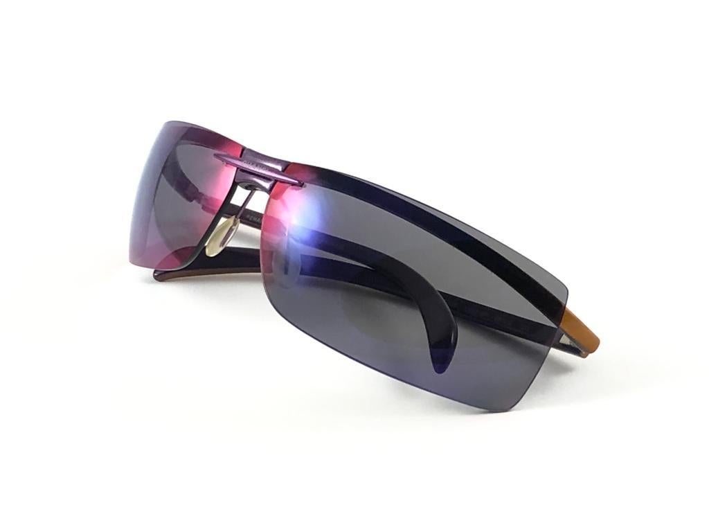 New Vintage Chanel 6003 Half Frame Polarized Sunglasses Made In Italy Y2K 6