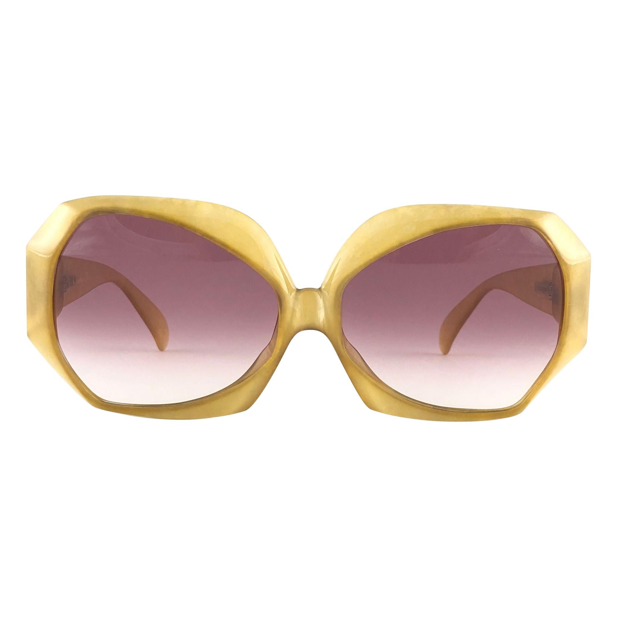 Germany 70's Medium Dior NOS Vintage Christian Dior 2047 " Crystal " Sunglasses 