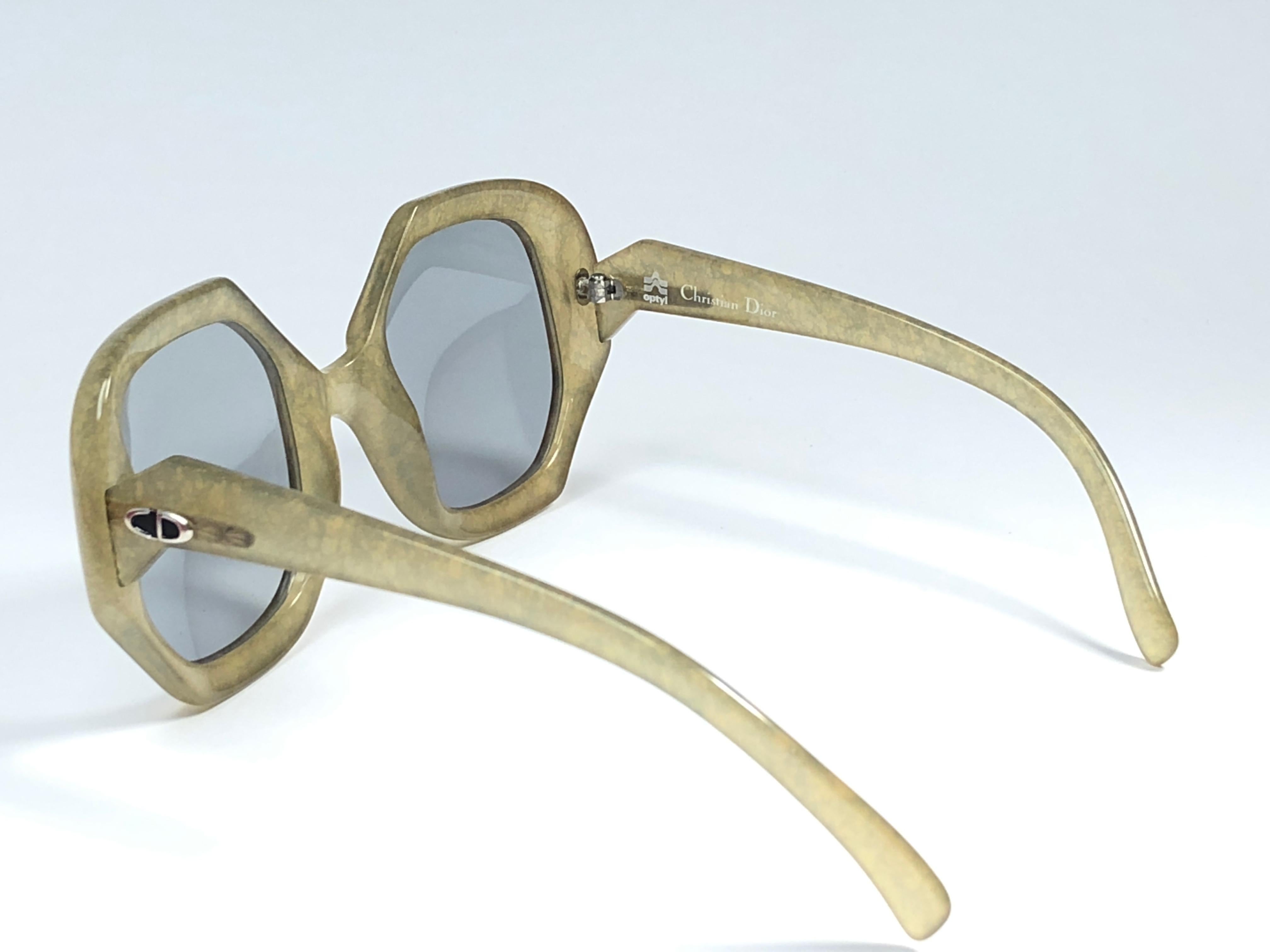 Neu Vintage Christian Dior 2031 61 Limettengrüne Optyl-Sonnenbrille mit Jaspis Deutschland für Damen oder Herren im Angebot
