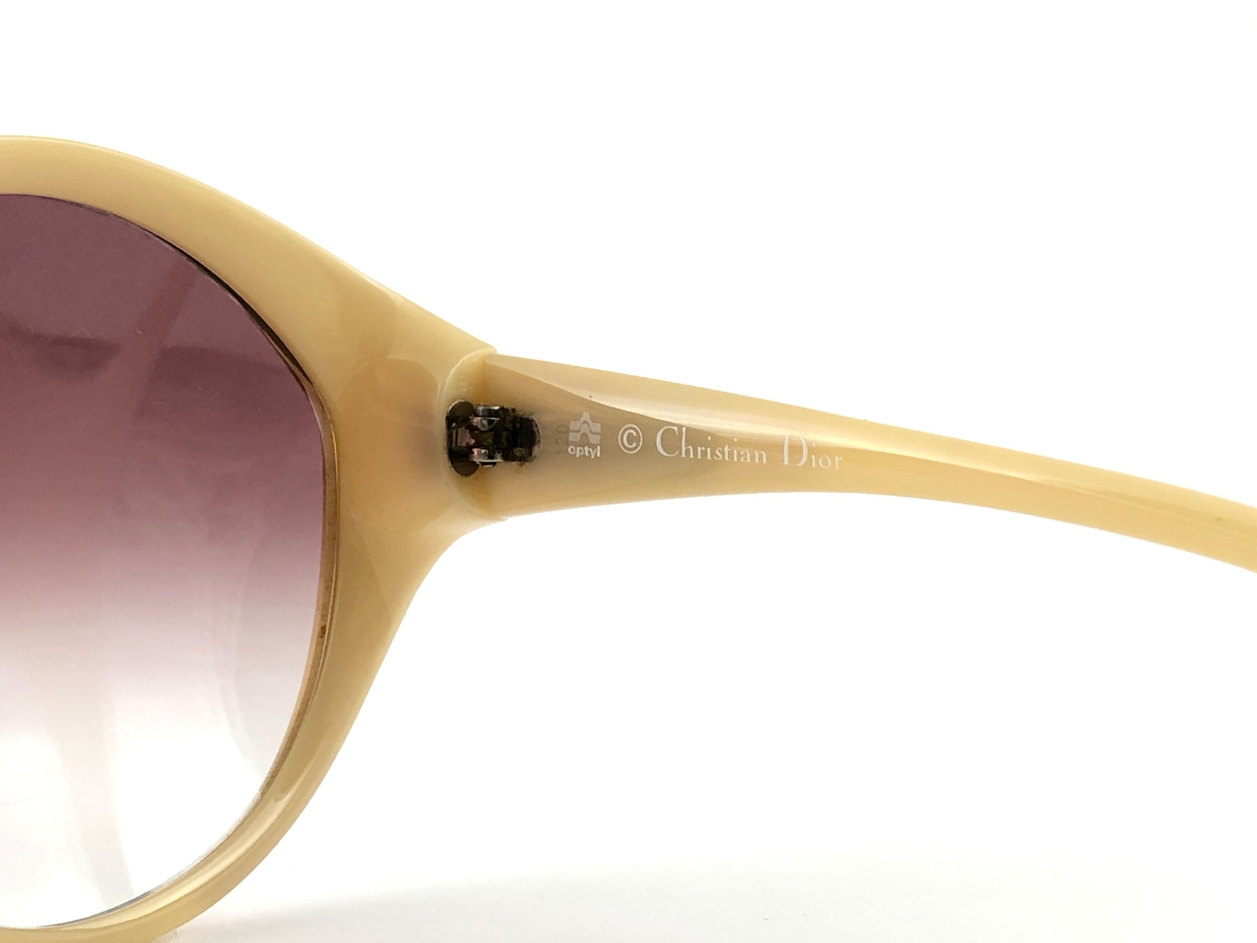 New Vintage Christian Dior 2045 Oversized Optyl Sunglasses Germany In New Condition In Baleares, Baleares