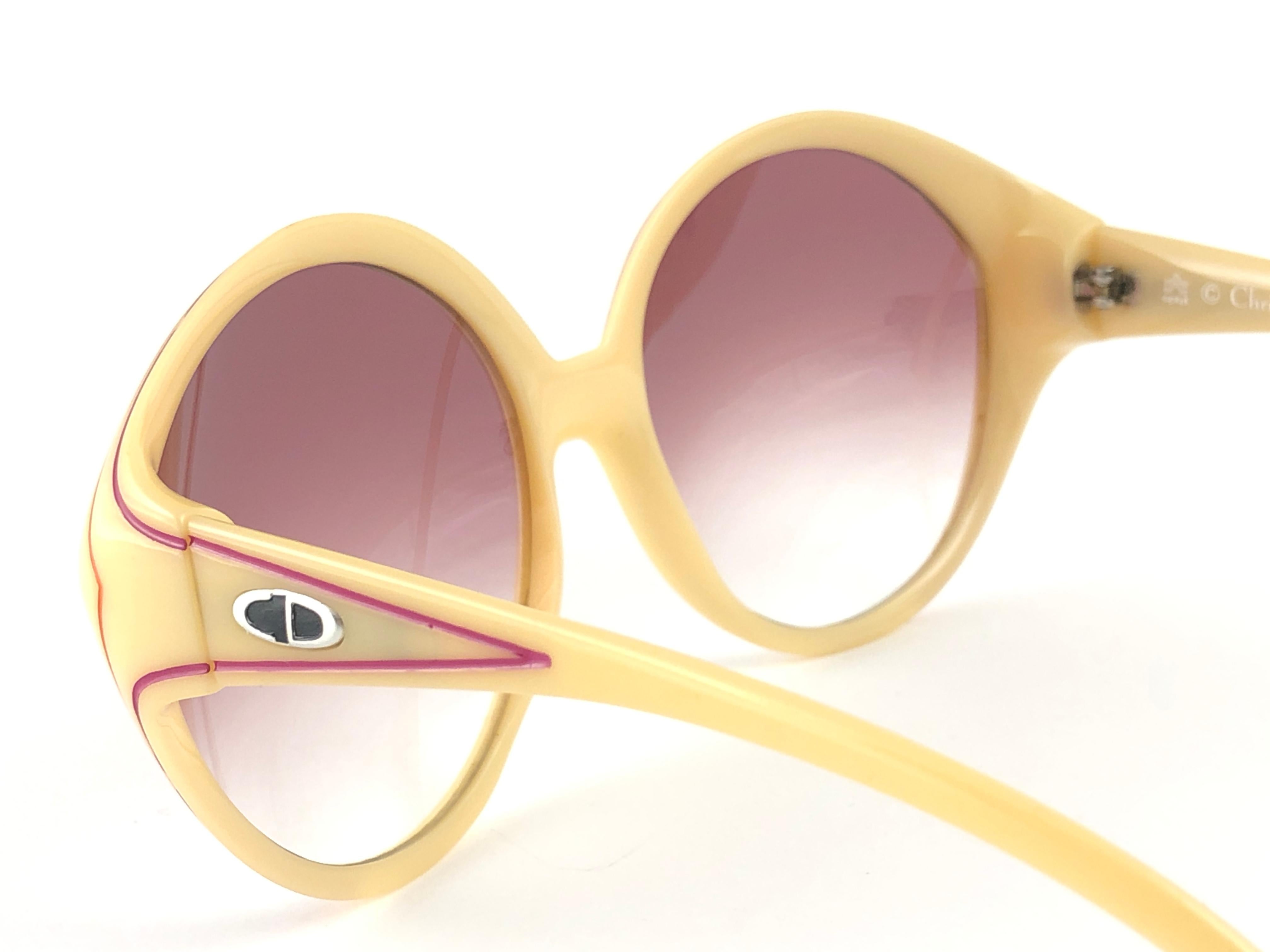 Women's New Vintage Christian Dior 2045 Oversized Optyl Sunglasses Germany