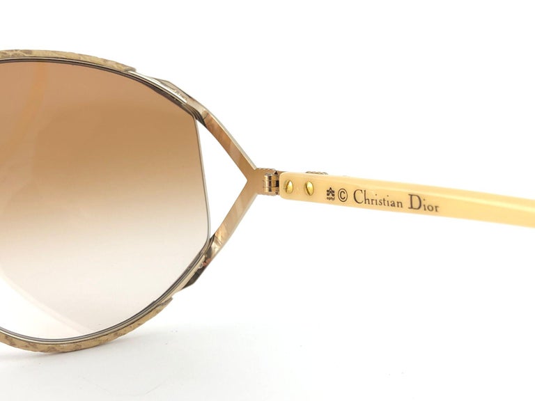 New Vintage Christian Dior 2250 Oversized Python Lined  display picture 1