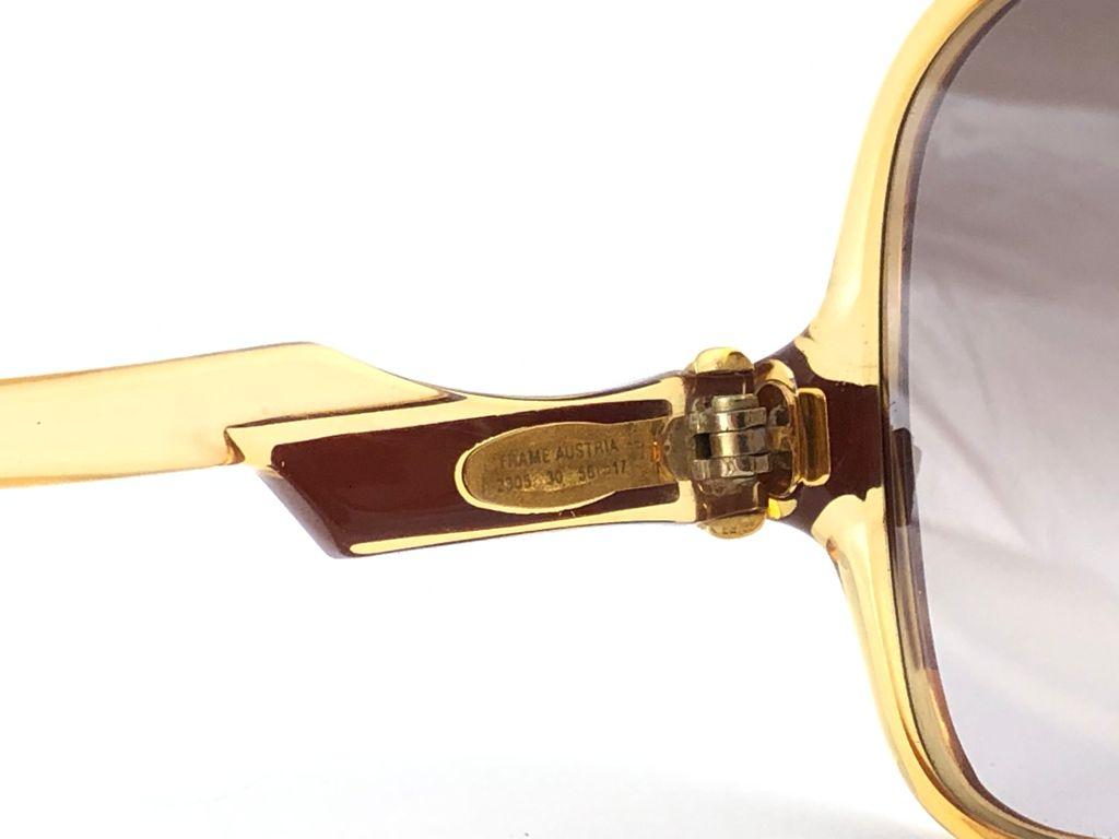 Men's New Vintage Christian Dior 2305 Oversized Brilliants Sunglasses 1970 Austria