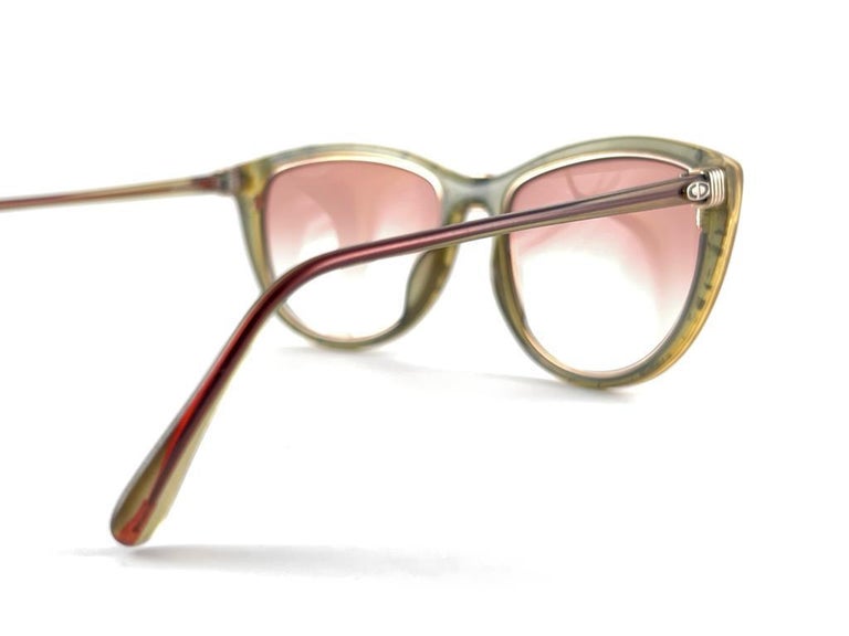 New Vintage Christian Dior 2557 Green and Gold Accents Optyl  display picture 1