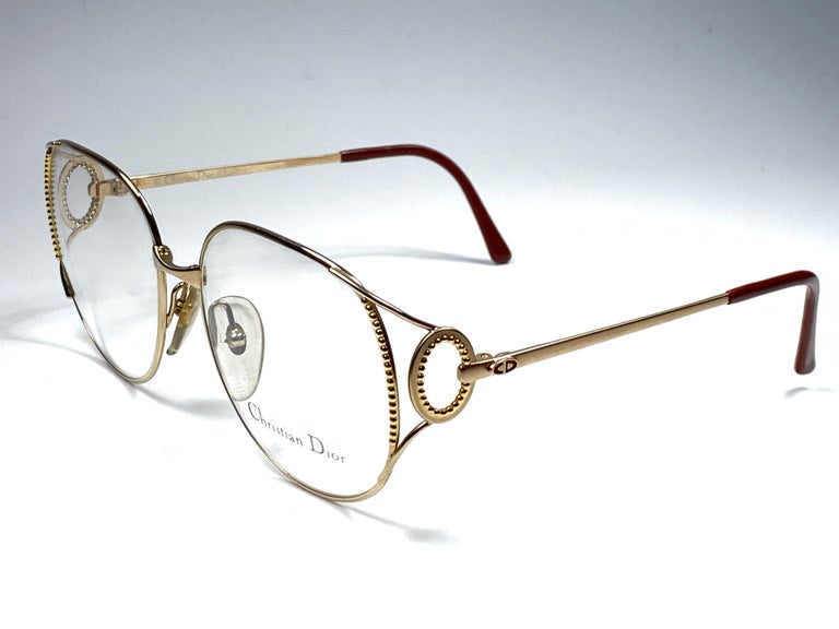 New Vintage Christian Dior 2788 Prescription Gold Reading Glasses at  1stDibs | christian dior prescription glasses, dior reading glasses, dior  vintage glasses