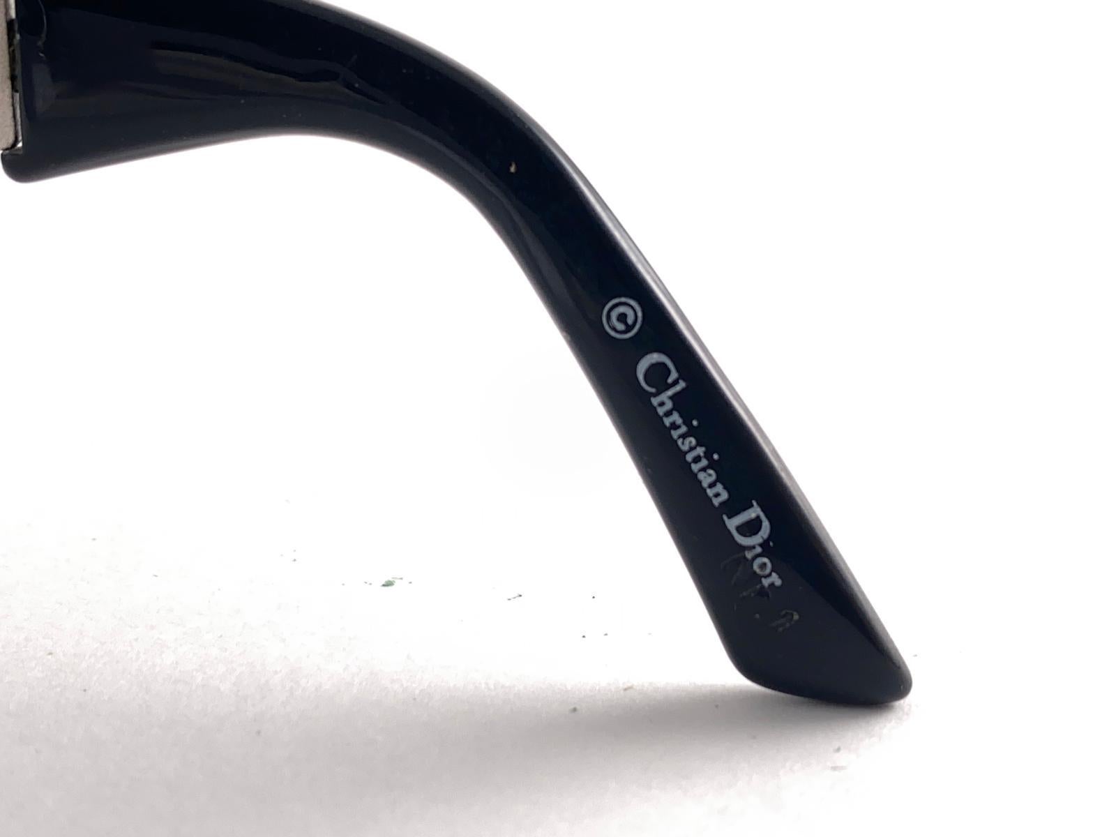 Women's or Men's New Vintage Christian Dior Escrime Y2K Made in Italy Sunglasses For Sale