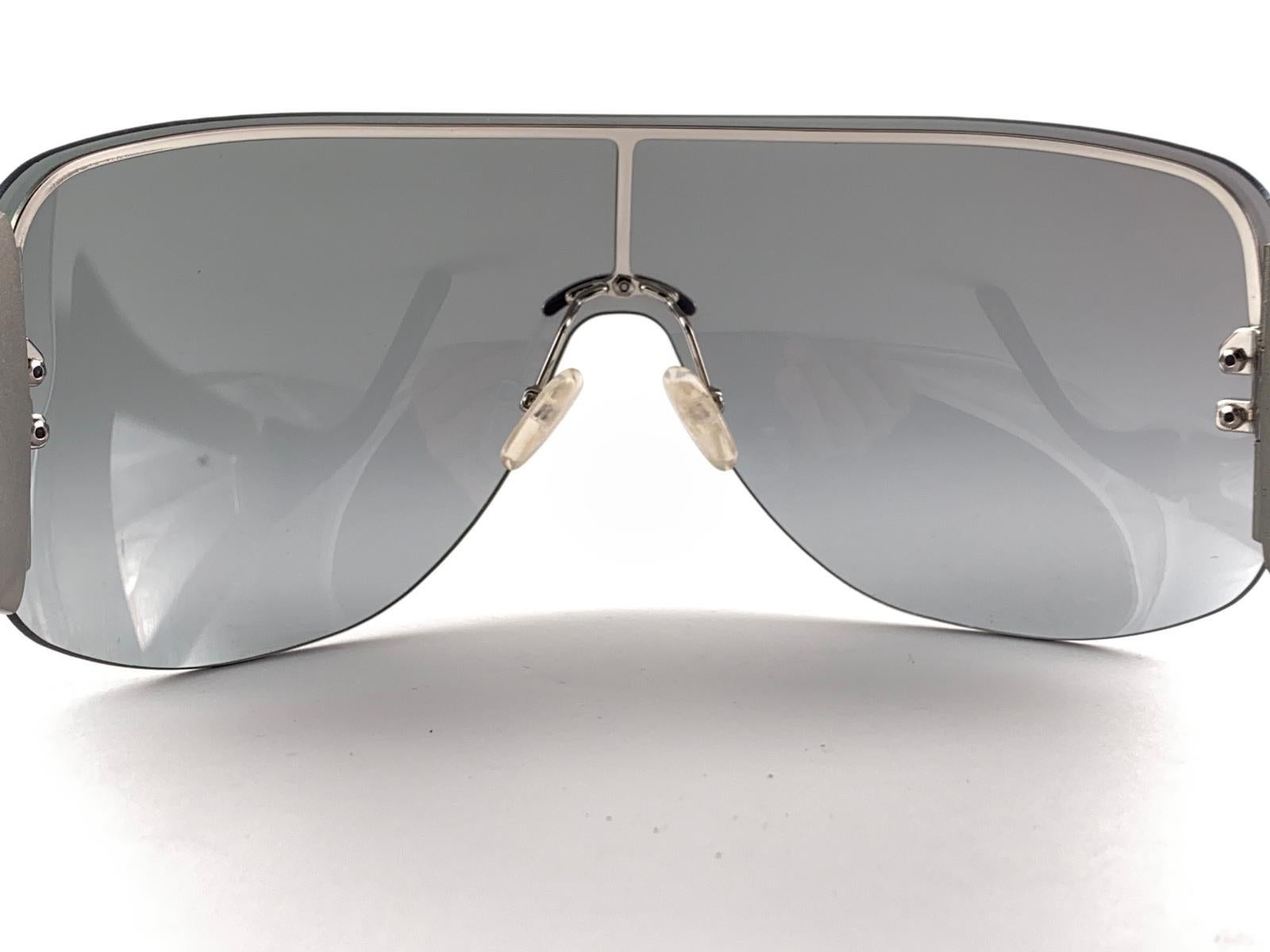 New Vintage Christian Dior Escrime Y2K Made in Italy Sunglasses For Sale 1