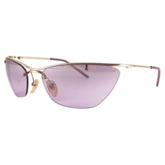 New Vintage Christian Dior Flash Gold Y2K Made in Austria Sunglasses
