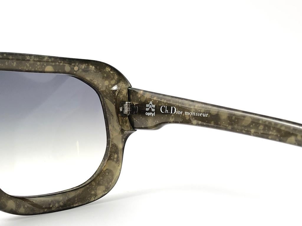 Gris New Vintage Christian Dior Monsieur 2024 60 Optyl Oversized 1970 Sunglasses