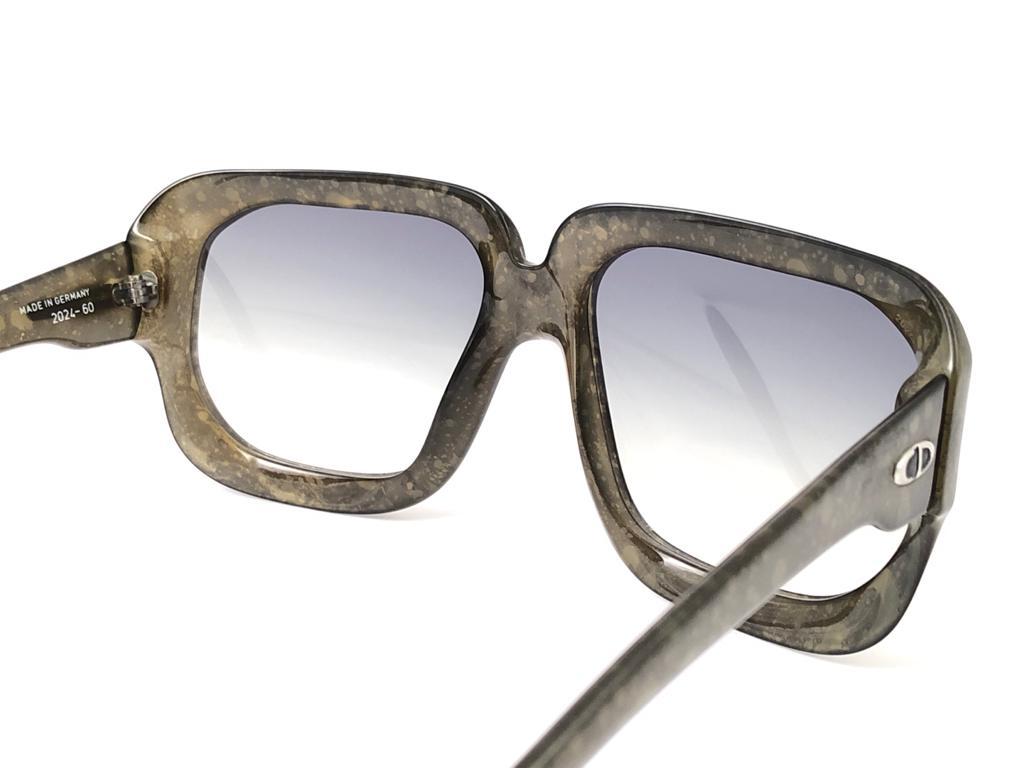 New Vintage Christian Dior Monsieur 2024 60 Optyl Oversized 1970 Sunglasses 1