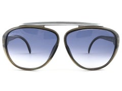 New Vintage Christian Dior Monsieur 2059 20 Optyl Grey Gradient 1970 Sunglasses