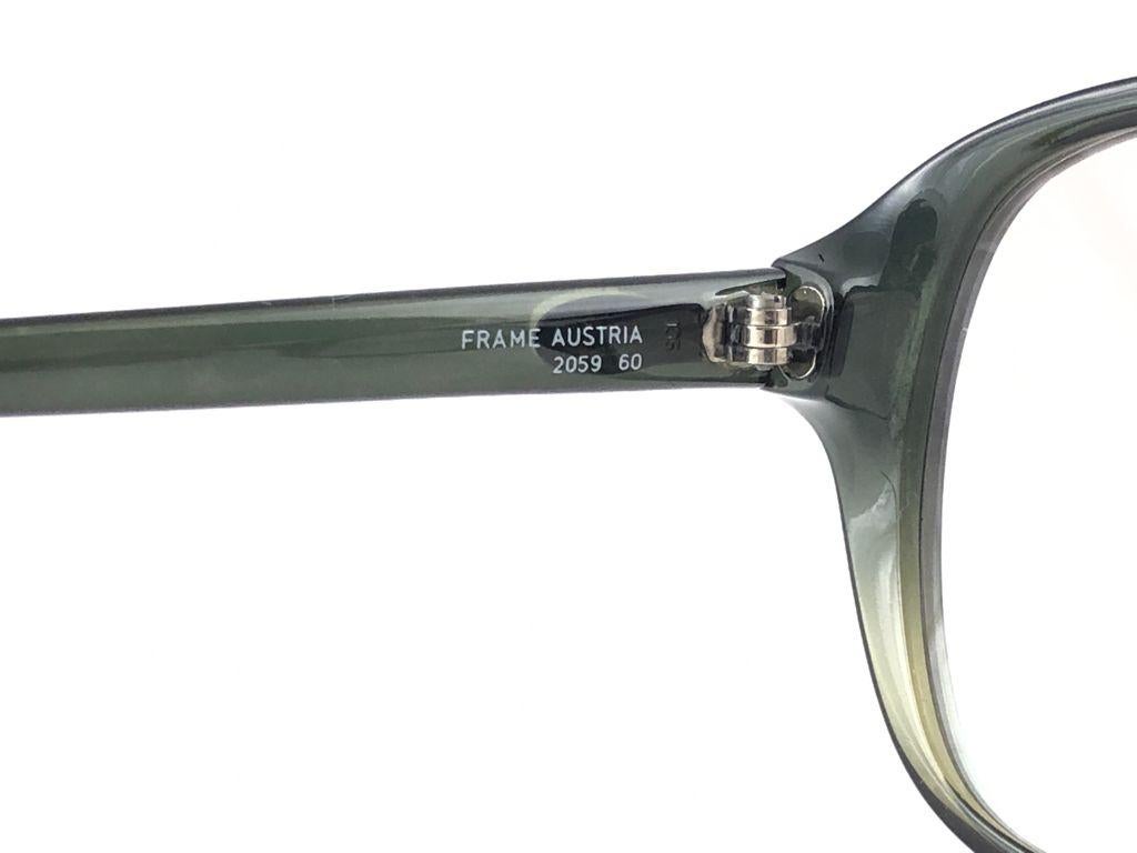 New Vintage Christian Dior Monsieur 2059 60 Optyl Green Gradient 1970 Sunglasses 1