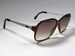 New Vintage Christian Dior Monsieur 2080 Oversized Sunglasses 1970's Austria