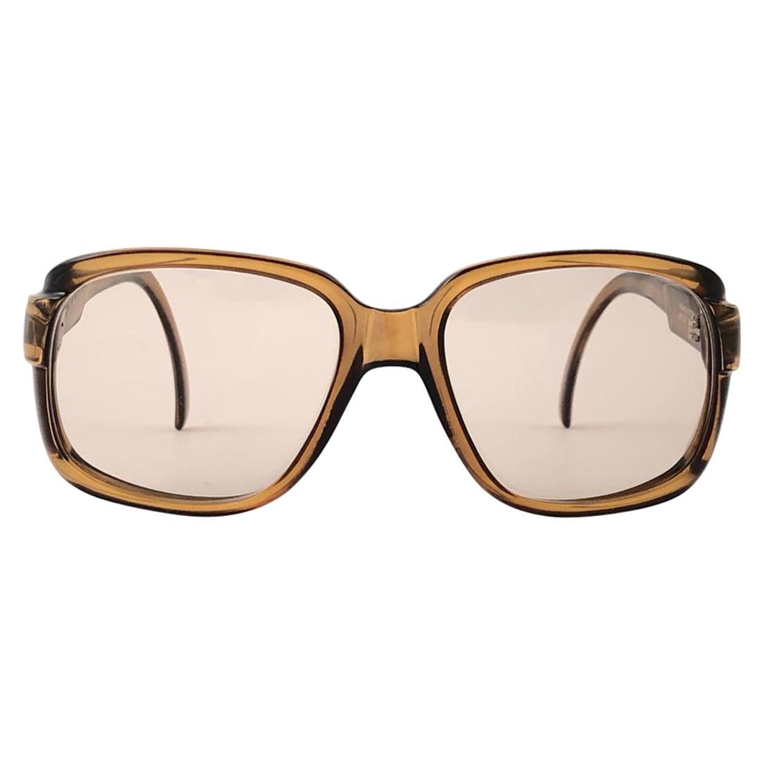 CHRISTIAN DIOR oversized vintage Sonnenbrille in beige Accessoires Sonnenbrillen Retro Brillen Org 
