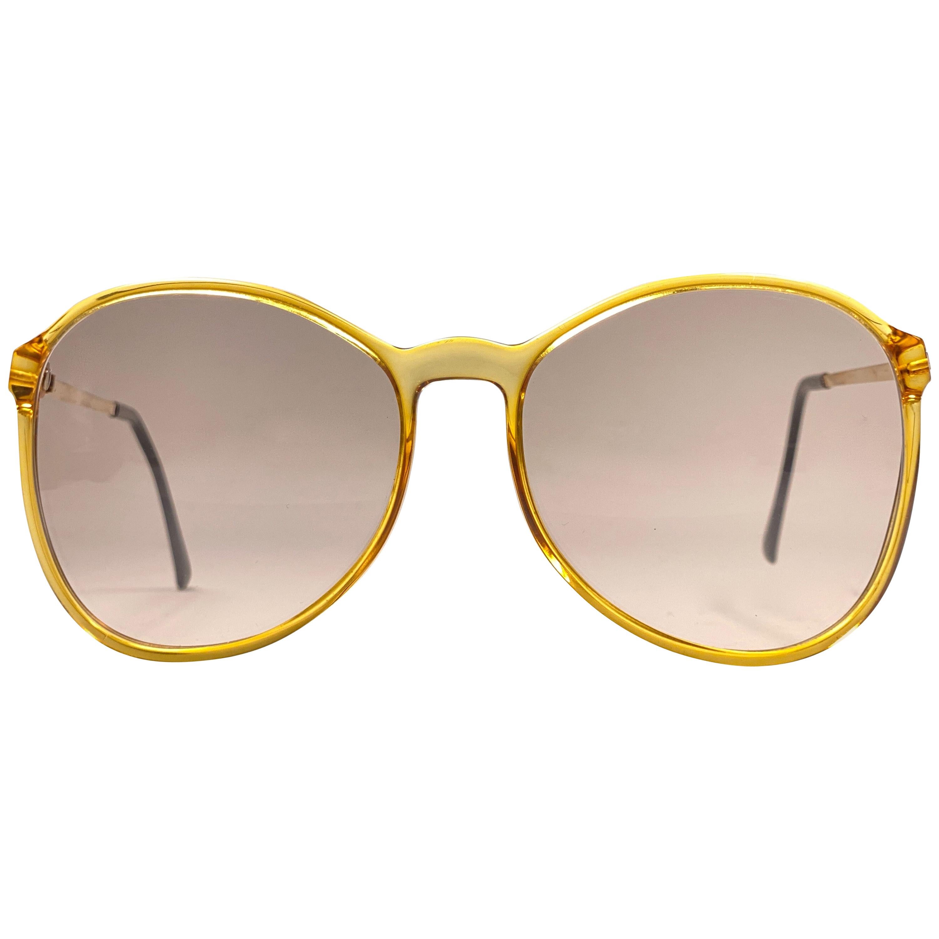 New Vintage Christian Dior Monsieur 2212 Sunglasses 1970's Austria