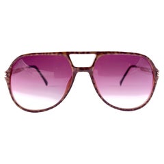 New Vintage Christian Dior Monsieur 2301 Brown Sunglasses 1970's
