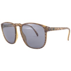 New Vintage Christian Dior Monsieur 2226 Oversized Gold Amber Sunglasses 1970 New Vintage Christian Dior Monsieur 2226 Oversized Gold Amber Sunglasses 1970
