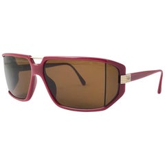 New Vintage Christian Dior Monsieur 2440 Wrap Sunglasses 1980
s Germany