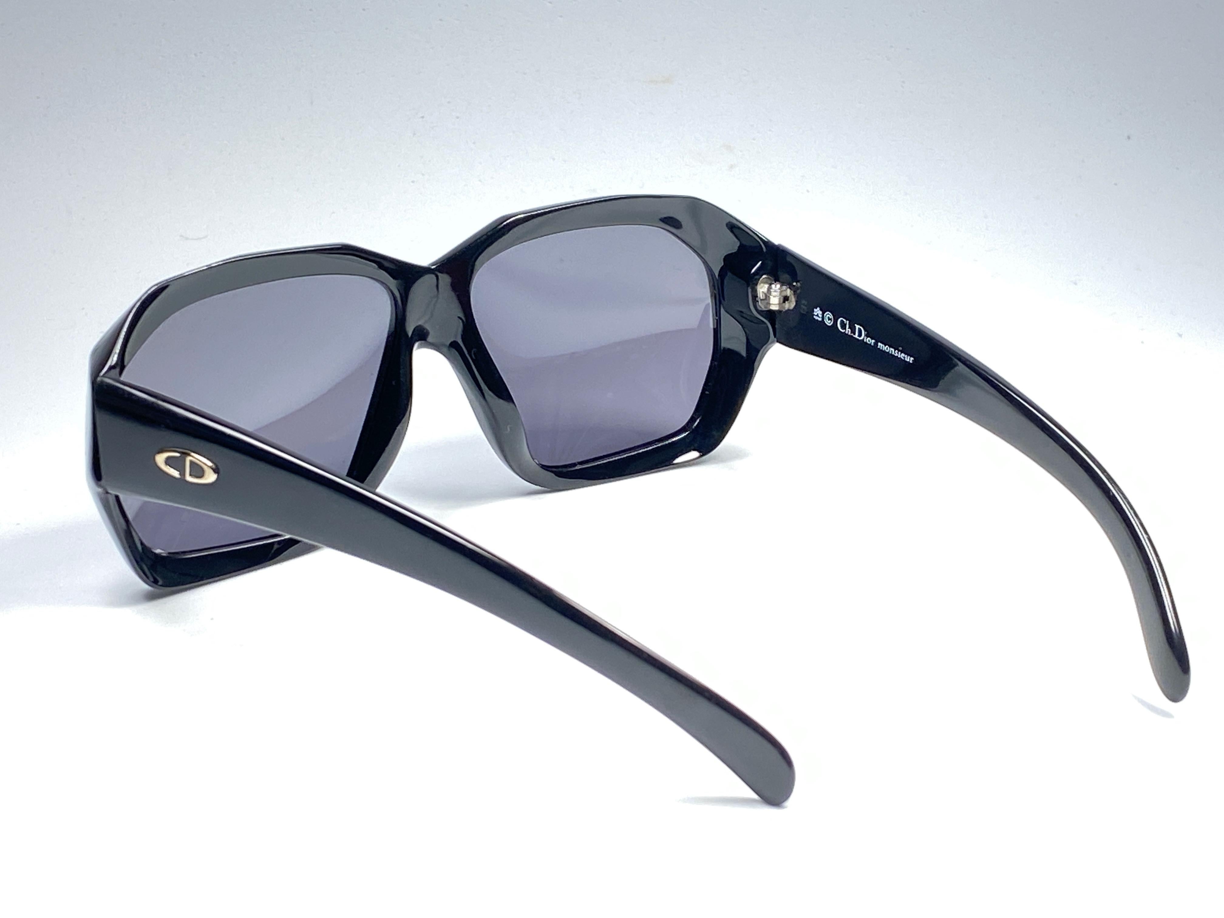 New Vintage Christian Dior Monsieur 2466 91 Oversized Optyl 1970 Sunglasses In New Condition In Baleares, Baleares