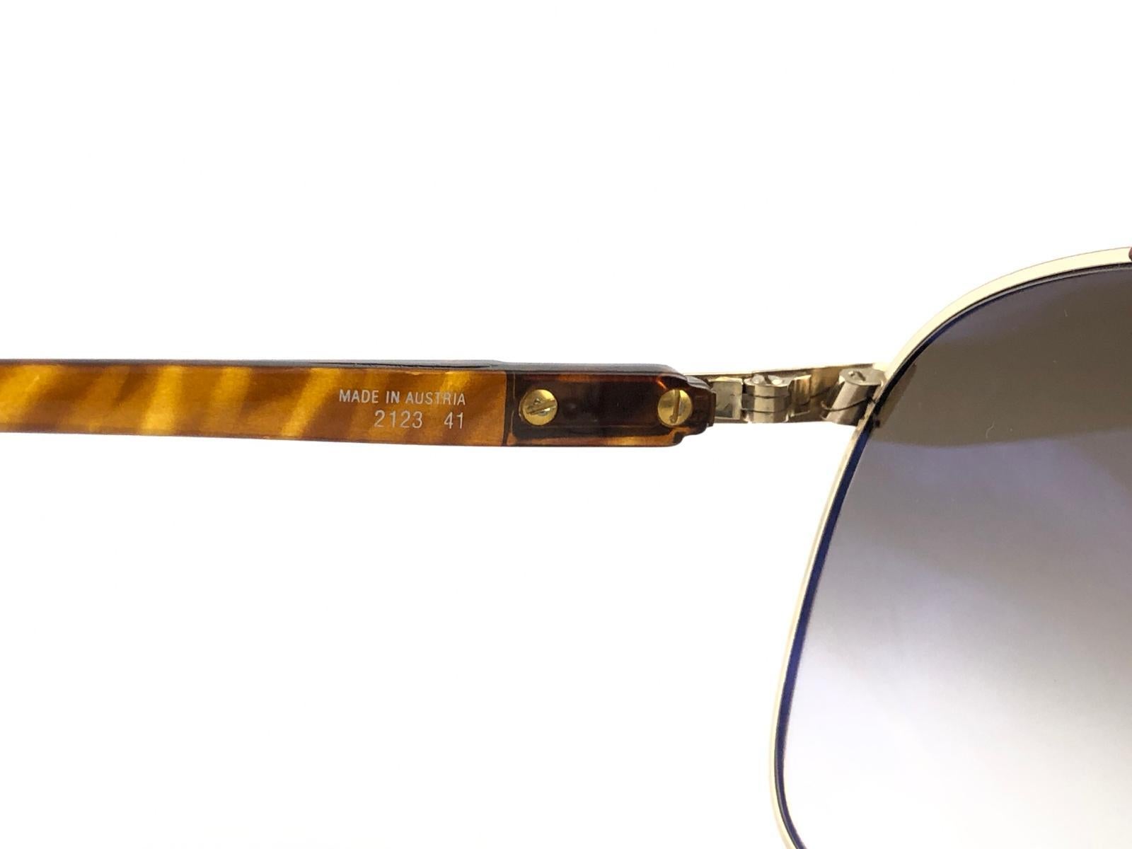 New Vintage Christian Dior Monsieur Large 2123 41 Lunettes de soleil 1970's Austria en vente 1