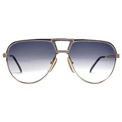 New Vintage Christian Dior Monsieur Silver 
Gold 2426 Optyl Germany Sunglasses