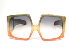 New Vintage Christian Dior Rare D01 Oversized Optyl Sunglasses