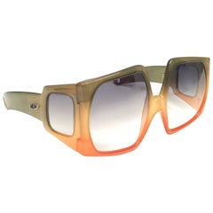 Seltene D01 Oversized Optyl-Sonnenbrille von Christian Dior im Vintage-Stil