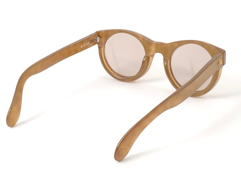 New Vintage Christian Lacroix 7309 Translucent  Sunglasses, 1980  7