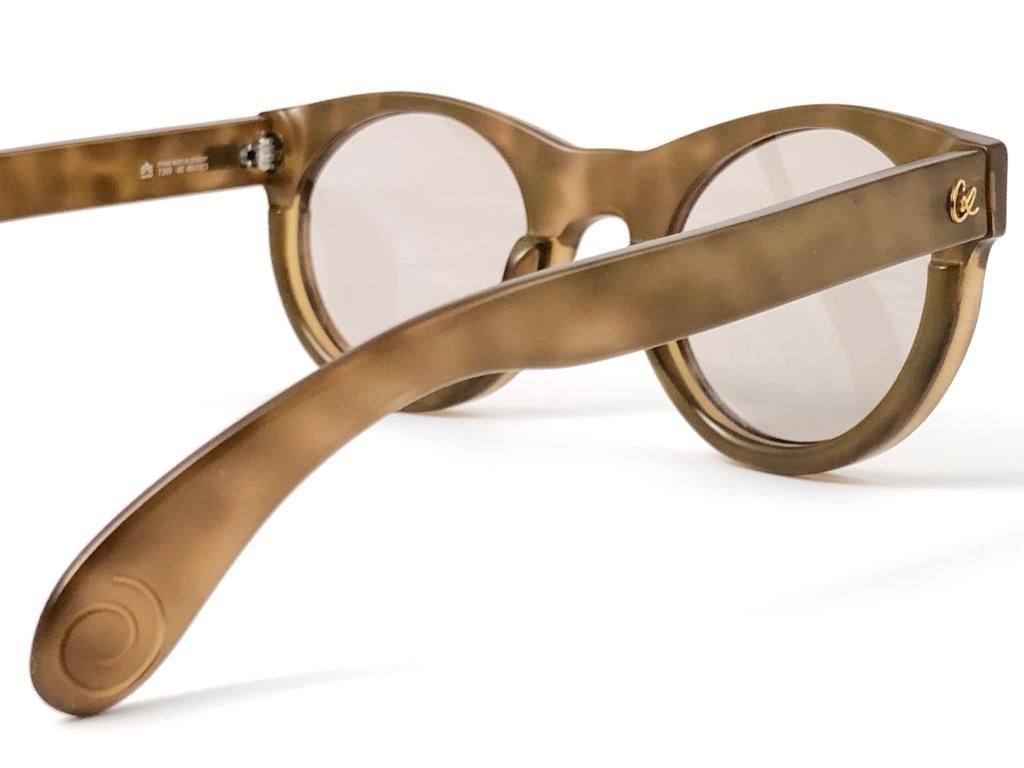 New Vintage Christian Lacroix 7309 Translucent  Sunglasses, 1980  4
