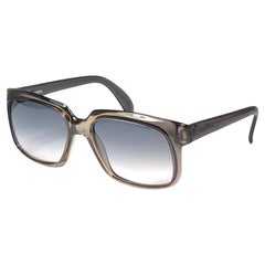 Neu Vintage Cobra 3016 Transluzente Graue Optyl-Sonnenbrille