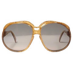 New Vintage Cobra 3031 Jasped Honey Optyl Sunglasses