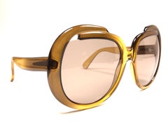 Nuovi occhiali da sole vintage Cobra Optyl 3000 Ombre Green Oversized Optyl