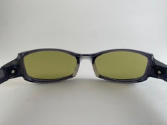 New Vintage Colani Design 76 5001 Green Lenses Italy 1980's Sunglasses