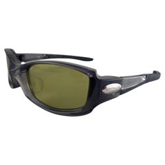 New Vintage Colani Design 76 5001 Green Lenses Italy 1980's Sunglasses