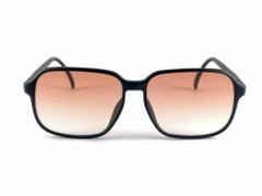 New Vintage Dunhill 6008 Black Mate Frame Gradient Lenses Sunglasses 80S Austria