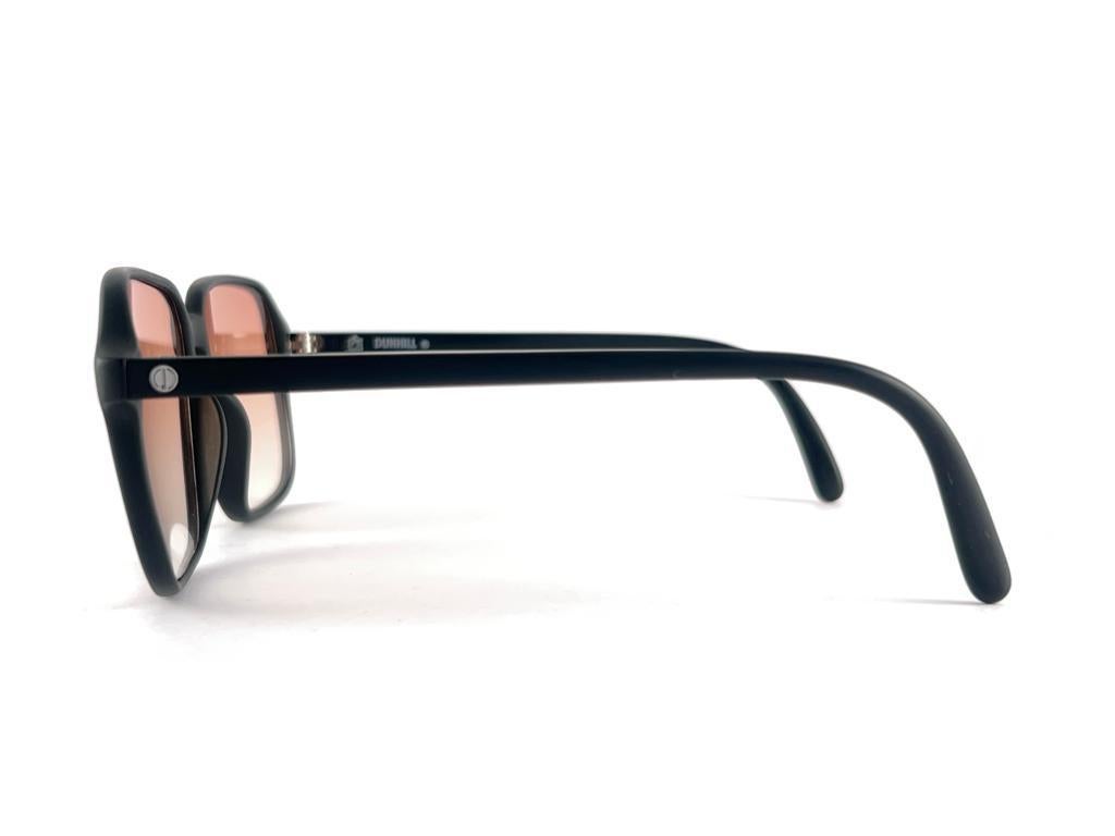 Women's or Men's New Vintage Dunhill 6008 Black Mate Frame Gradient Lenses Sunglasses 80S Austria
