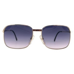 Neue Vintage Dunhill 6087 Side Trims Details Frame Sonnenbrille 1980er Jahre Österreich
