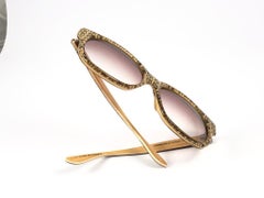 New Vintage Emanuelle Khanh Paris 8080 Monogrammed Sunglasses France