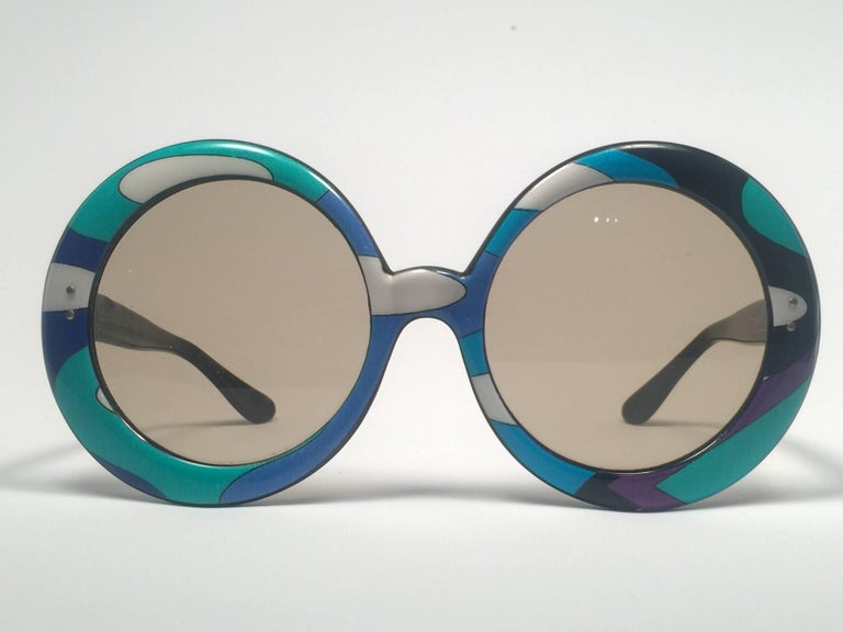 Emilio Pucci Rectangular Certified Vintage Sunglasses : Kings of Past