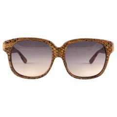 New Vintage Emmanuelle Khanh Pyton Veritable 1970'S France Sunglasses