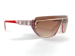 Neu Vintage Essilor Raumteiler Schild Zephyr Gradient Linsen 1970er Jahre Sonnenbrille