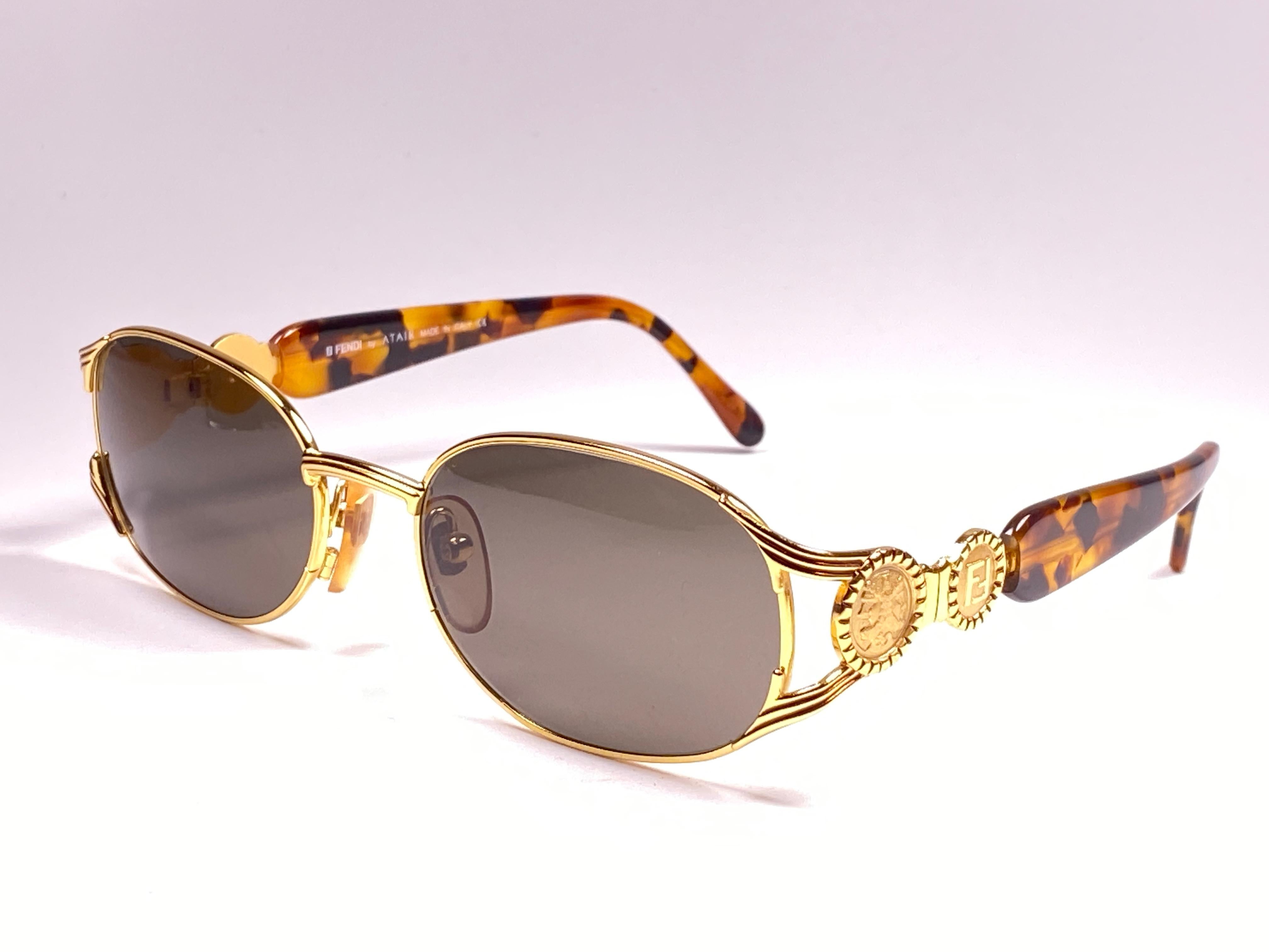 New Vintage Fendi FS262 Tortoise and
