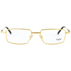 Neu Vintage Fred Aberdeen C1 RX Prescription Gold Hergestellt in Frankreich