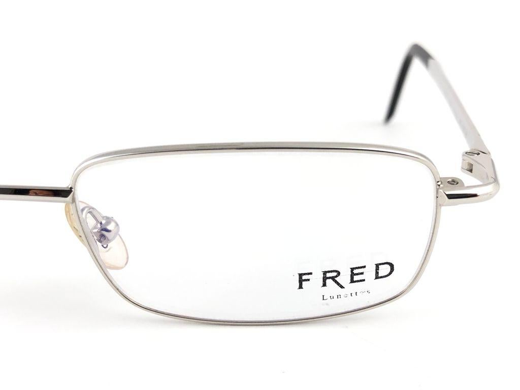 New Vintage Fred CUT 005 RX Prescription Silver Made in France In New Condition In Baleares, Baleares