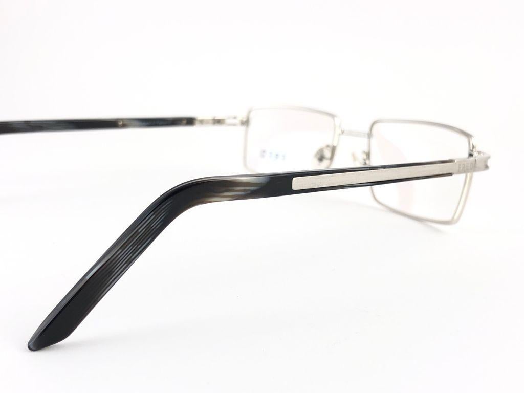 Women's or Men's New Vintage Fred Move RX Prescription Silver & Black  Made in France