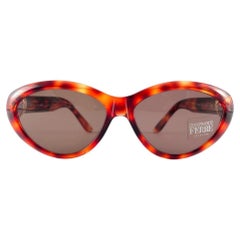 New Retro Gianfranco Ferré Gff 378/S Cat Eye Tortoise 90'S Italy Sunglasses