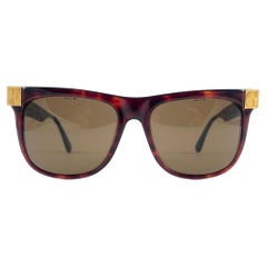 New Vintage Gianfranco Ferré GFF 47/S Gold / Dark Tortoise 1990 Italy Sunglasses